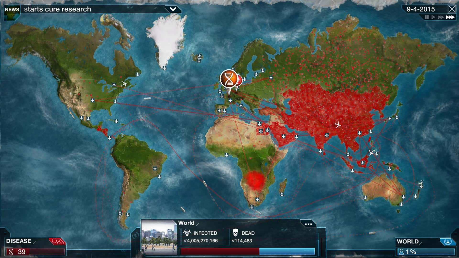 瘟疫公司:外星人与反疫苗 Plague Inc Evolved 全DLC游戏封面